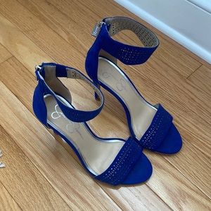 Blue heels